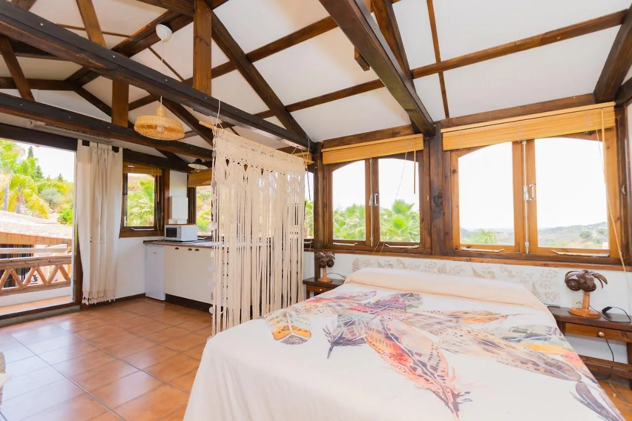 Cubo's Finca Huerta Rica Estudio Bambu Apartamento Alhaurín el Grande
